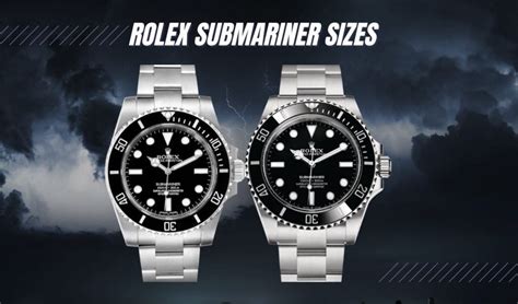 rolex submariner date dimensions|rolex bezel size chart.